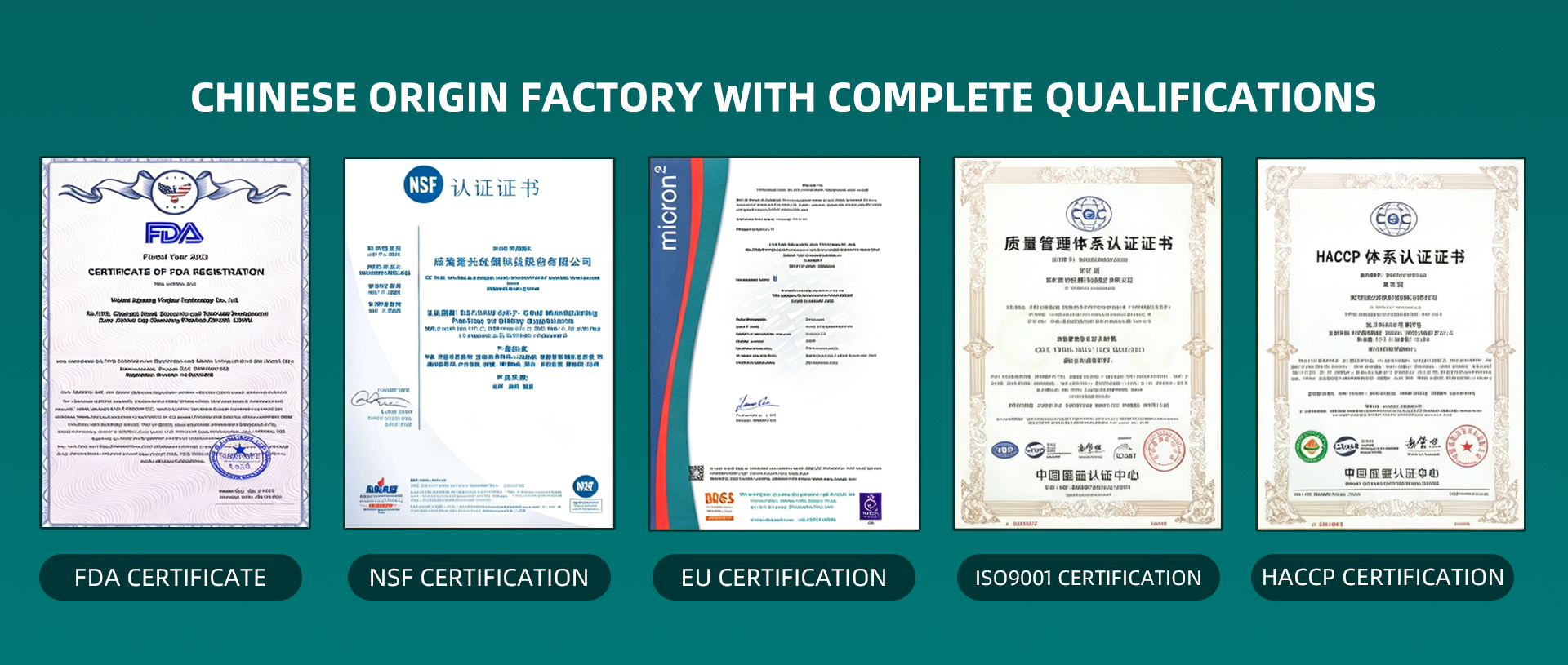 GMP Certified Clean Workshops