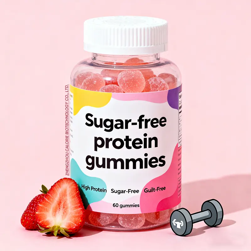 Halal Vegan Protein Gummies 17g Whey Protein Isolate Sugar Free Private Label Supplement