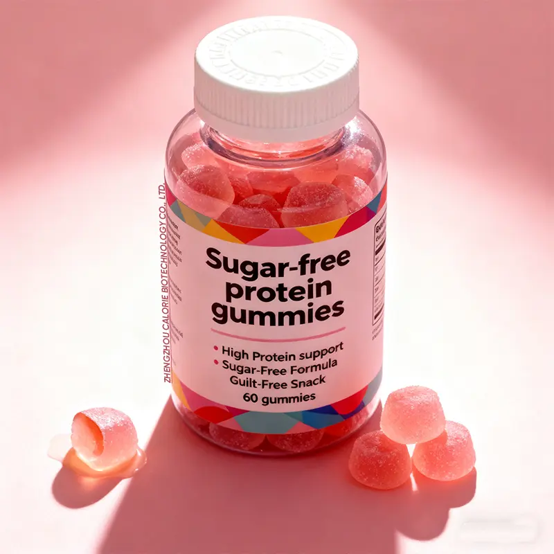 Halal Vegan Protein Gummies 17g Whey Protein Isolate Sugar Free Private Label Supplement