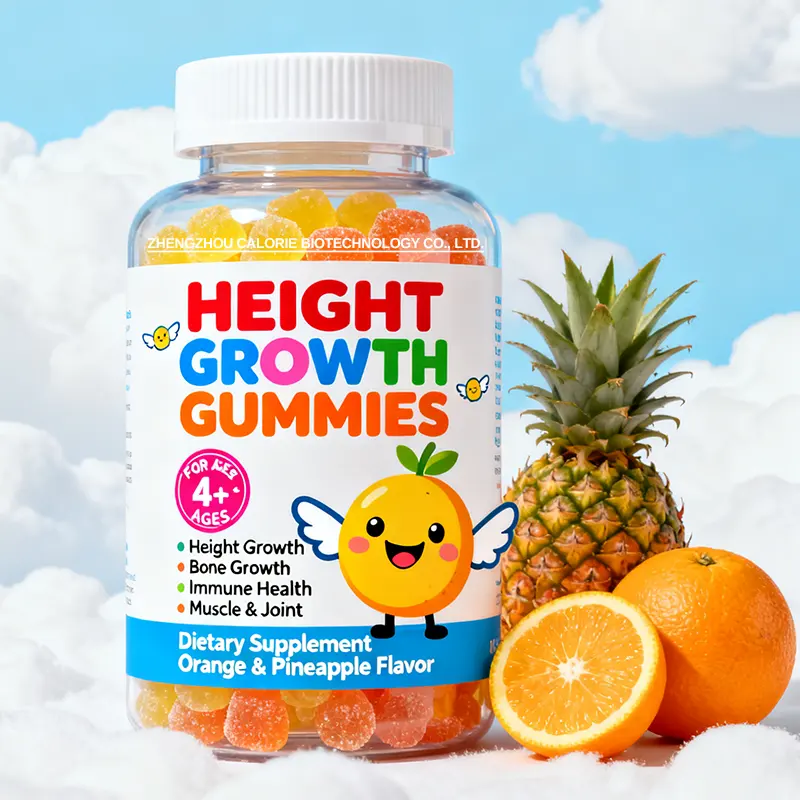 Premium Height Growth Gummies with Zinc Vitamin B6 60 Count Non GMO Vegan Dietary Supplement