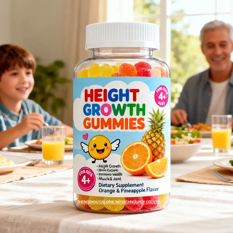 Premium Height Growth Gummies with Zinc Vitamin B6 60 Count Non GMO Vegan Dietary Supplement