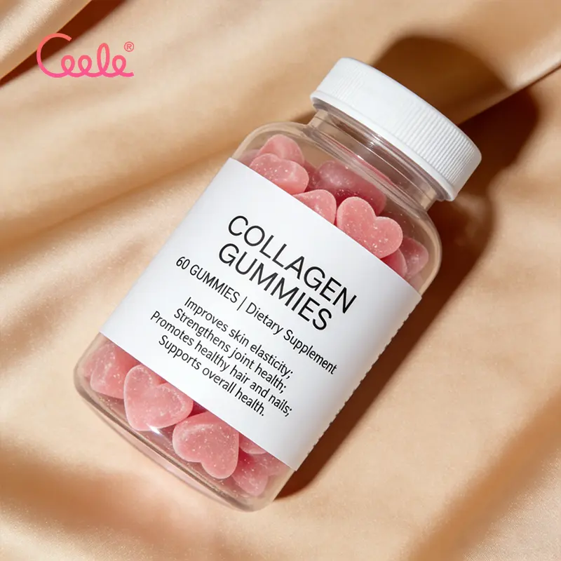 L-Glutathione Gummies Skin Whitening Dietary Supplement Halal Gummy Candy Collagen Gummies for Skin Brightening and Anti-Aging