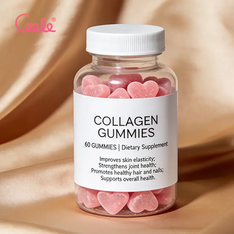 L-Glutathione Gummies Skin Whitening Dietary Supplement Halal Gummy Candy Collagen Gummies for Skin Brightening and Anti-Aging