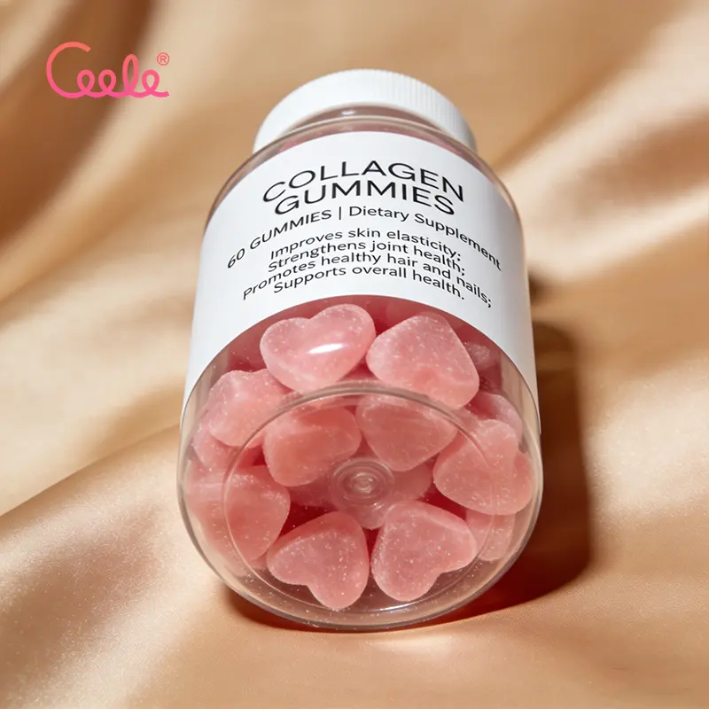 L-Glutathione Gummies Skin Whitening Dietary Supplement Halal Gummy Candy Collagen Gummies for Skin Brightening and Anti-Aging