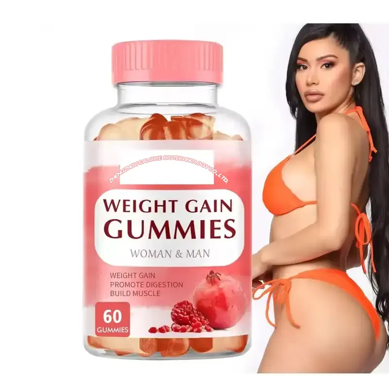 Custom Full Body Maca Weight Gain Cheap Gummies for Men Women for the Whole Body to Gain Weight Breast and Butt Gummies