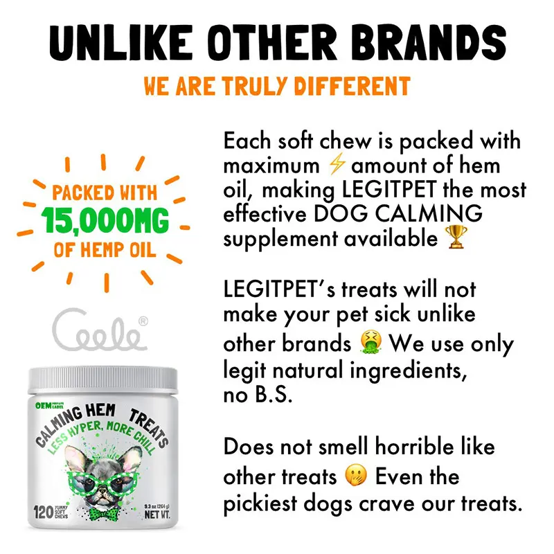 Vegan Natural Dog Probiotic Chews Without Artificial Additives Enhance Digestion Immunity and Skin Itch Relief Function