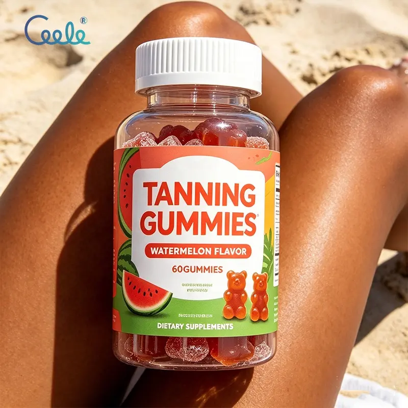 Cross Border Stable Supply Vitamin Enriched Tanning Gummies Daily Leisure Candy Formula Safe Components Long Term Cooperative
