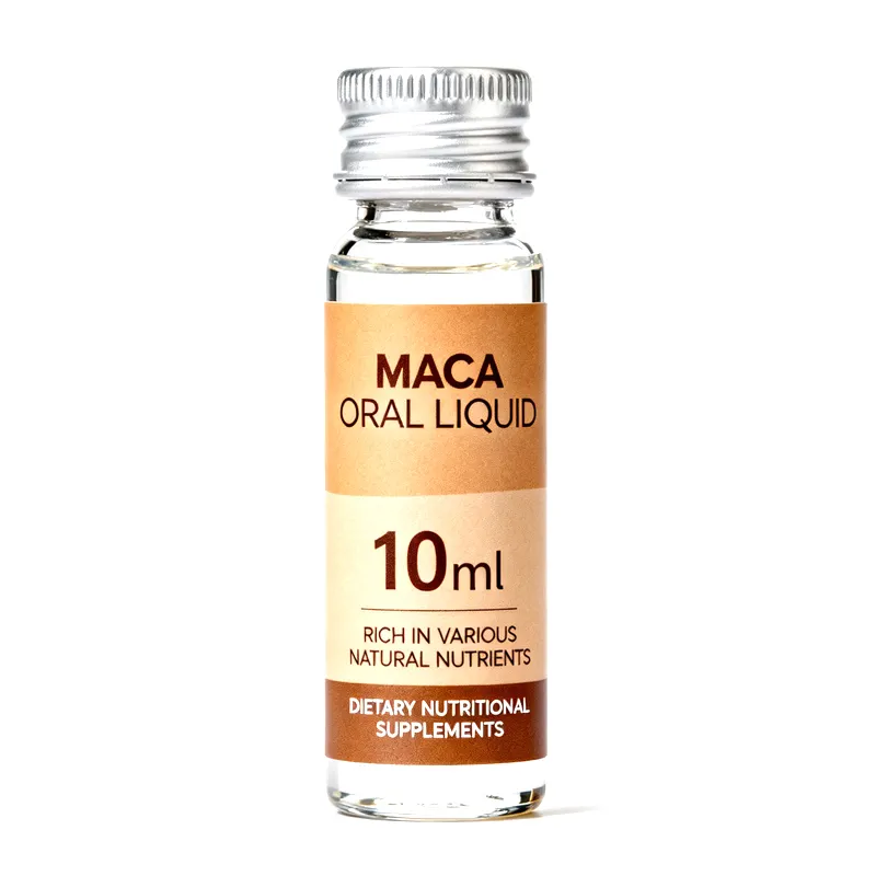 Maca Oral Liquid Energy Drink Herbal Vitality Supplement Functional Beverage Adult 10ml/20ml Private Label OEM ODM Manufacturer