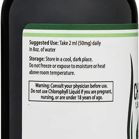 Direct-from-Factory Adult Chlorophyll Drops 60 ml Oral Liquid OEM Cross-Border Supply