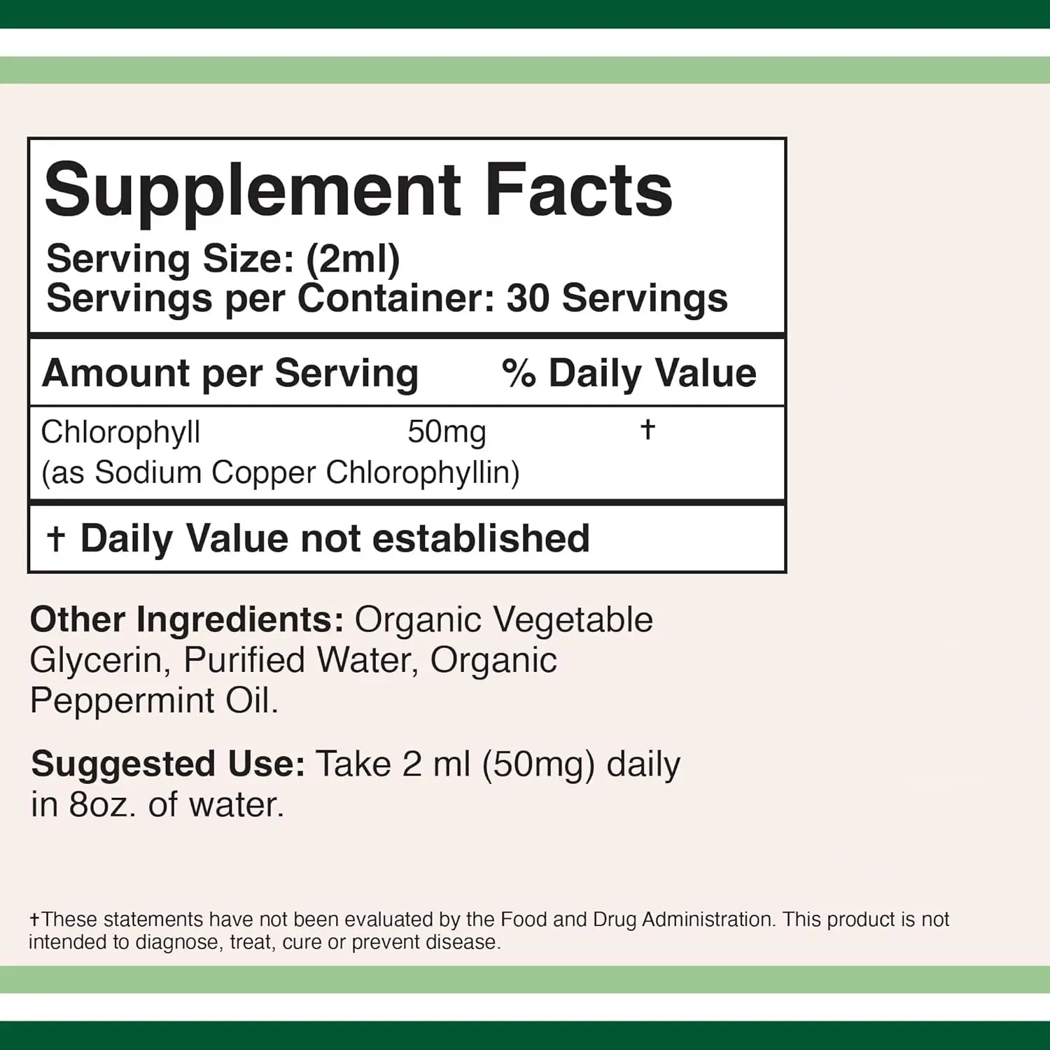Direct-from-Factory Adult Chlorophyll Drops 60 ml Oral Liquid OEM Cross-Border Supply