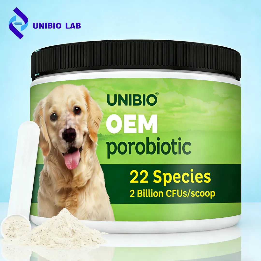 Pet Gut Health Probiotic Blend for Digestion Stool Quality and Microbiota Balance OEM ODM Private Label Premix