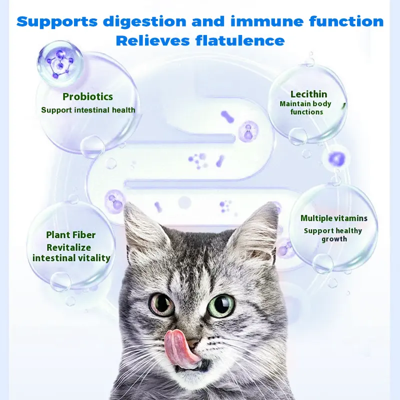 Professional Probiotic Factory Production Pet Probiotic Supplements Customizable Ingredients and Flavors for Daily Supplements