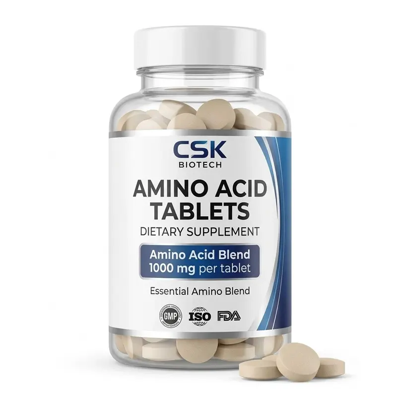 Amino Acid Tablets Essential Amino Acid Complex High-Protein Adult Sports Nutrition Supplement OEM ODM Private Label Custom