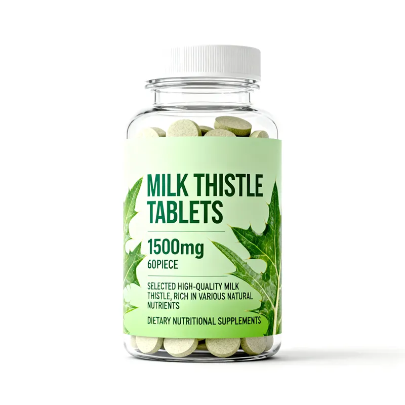 Milk Thistle Tablets for Liver Health Support Dietary Supplement OEM ODM Private Label Custom Manufacturing