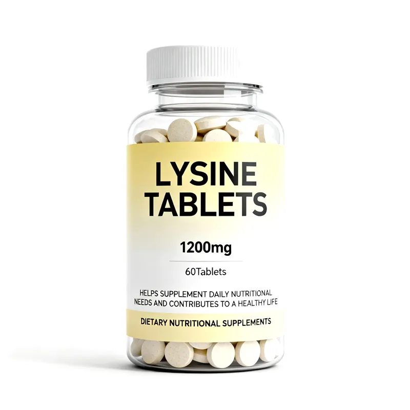 Private Label OEM ODM Lysine Tablets for Immune Support and Appetite Boost Dietary Supplement Custom Manufacturing