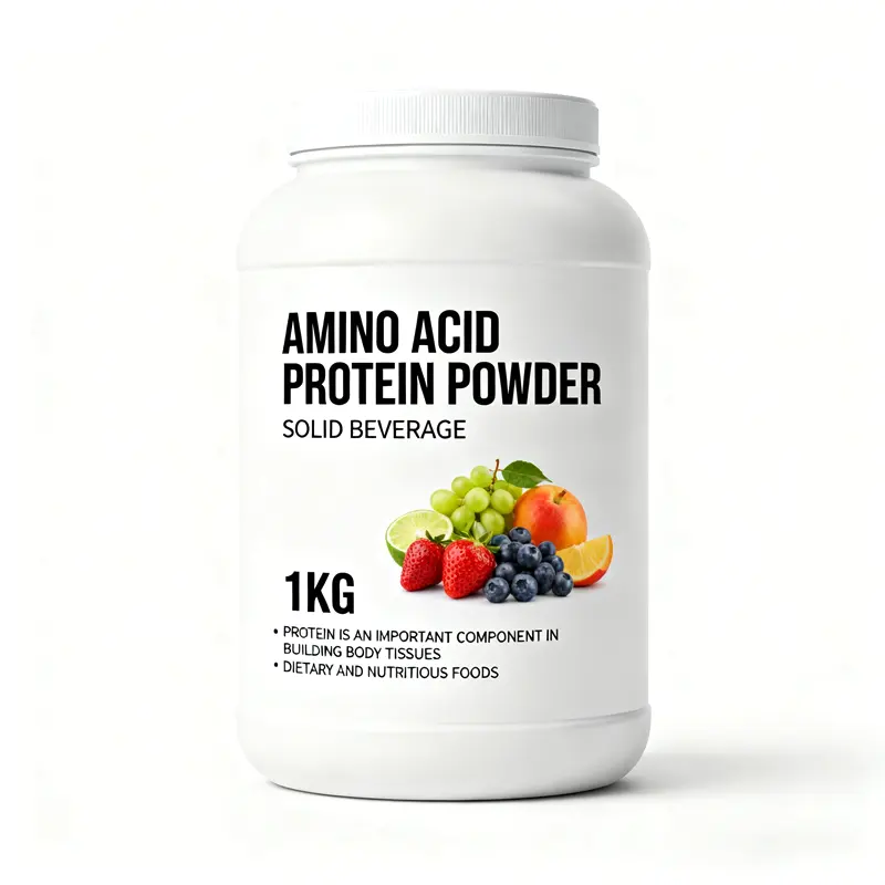 Amino Acid Protein Powder 1KG Adult High-Protein Gluten-Free Dietary Supplement OEM Private Label Custom Bulk Powder