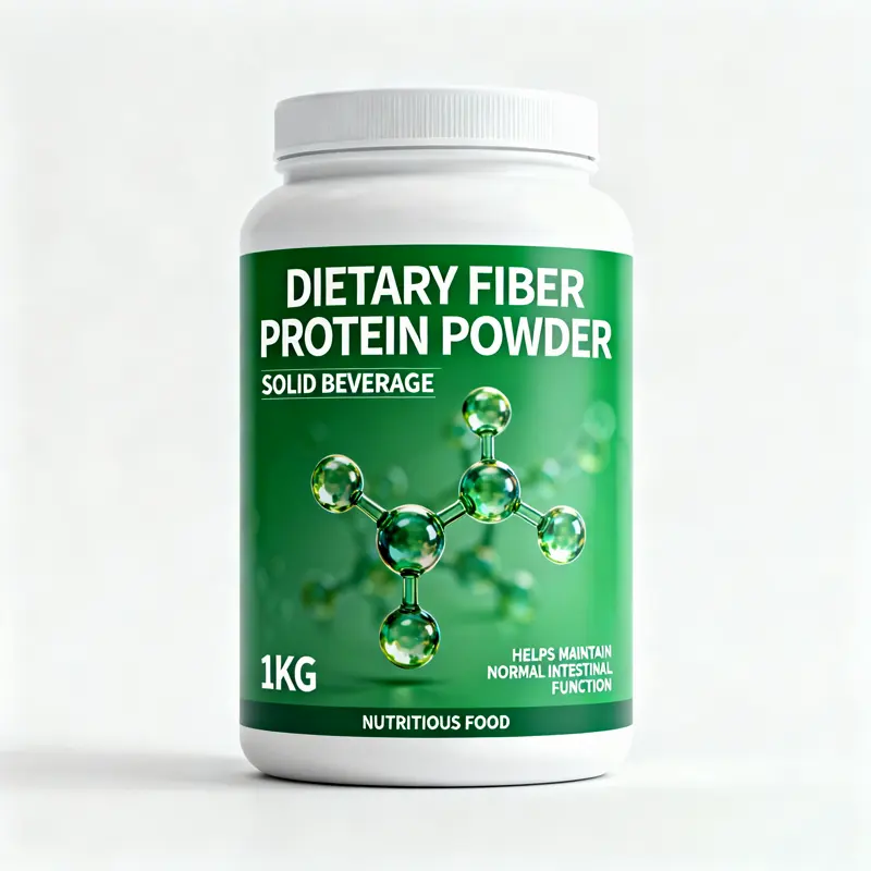 Dietary Fiber Protein Powder 1KG Adult Dietary Supplement OEM Private Label High-Protein Gluten-Free Bulk Powder