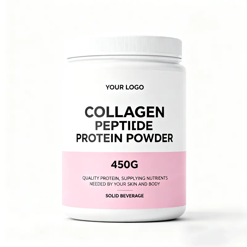 Collagen Peptides Protein Powder 450G Adult Dietary Supplement OEM Private Label Custom Manufacturer Bulk Powder Gluten-Free