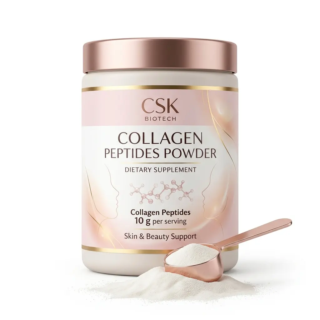 Collagen Peptide Powder OEM ODM Private Label Manufacturer Skin Joint Beauty Dietary Supplement Vitamin C Support Low MOQ