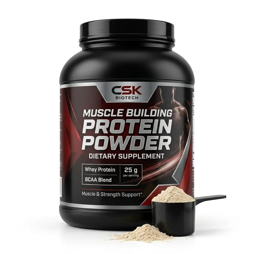 Protein Powder Muscle Support Recovery Natural 10-19g Protein 500g/1kg/2kg OEM ODM Private Label Sports Nutrition