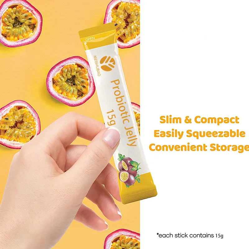 Wholesale Probiotic Jelly Probiotics Supplement Digestive Enzymes Jelly Stick Probiotic Prebiotic Jelly Support Digestion Health
