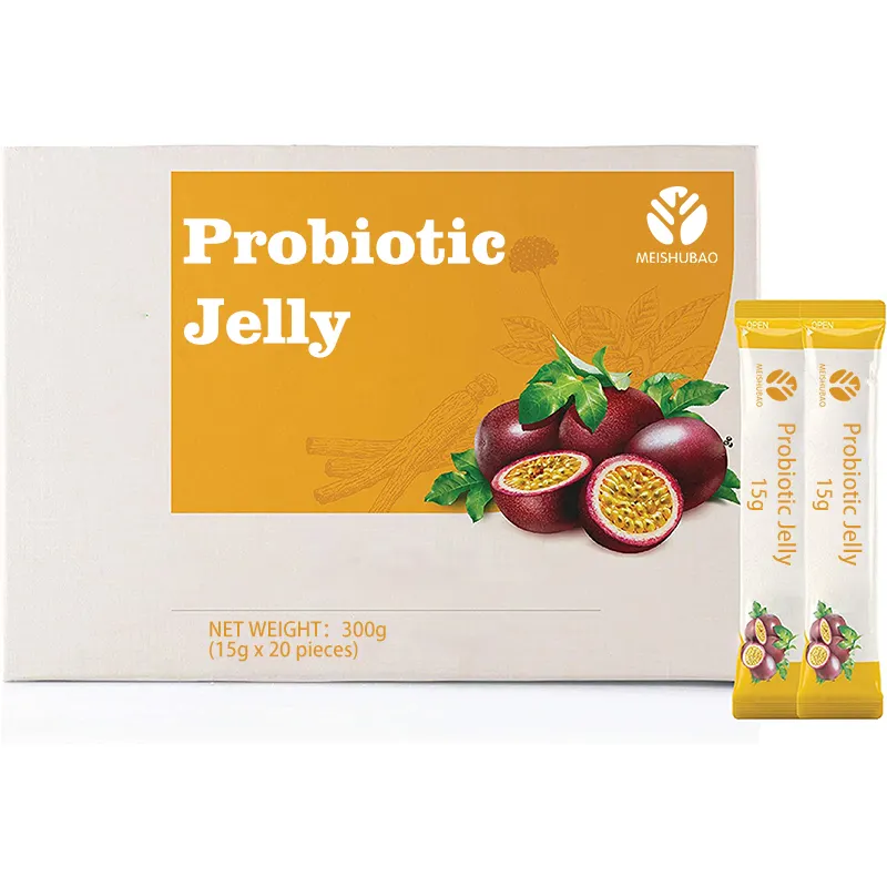 Wholesale Probiotic Jelly Probiotics Supplement Digestive Enzymes Jelly Stick Probiotic Prebiotic Jelly Support Digestion Health
