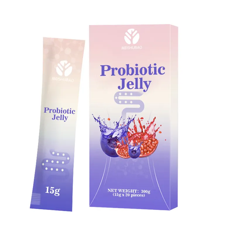 Wholesale Probiotic Jelly Probiotics Supplement Digestive Enzymes Jelly Stick Probiotic Prebiotic Jelly Support Digestion Health