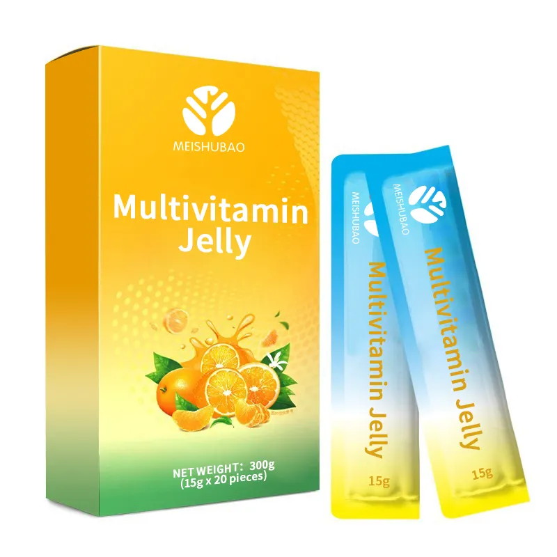 Private Label Multivitamin Jelly Stick Vitamin A,B1,B2,C,E Jelly Multivitamin Supplement Kids Vitamin Jelly