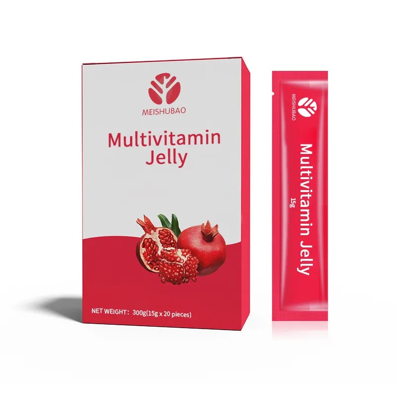 Private Label Multivitamin Jelly Stick Vitamin A,B1,B2,C,E Jelly Multivitamin Supplement Kids Vitamin Jelly