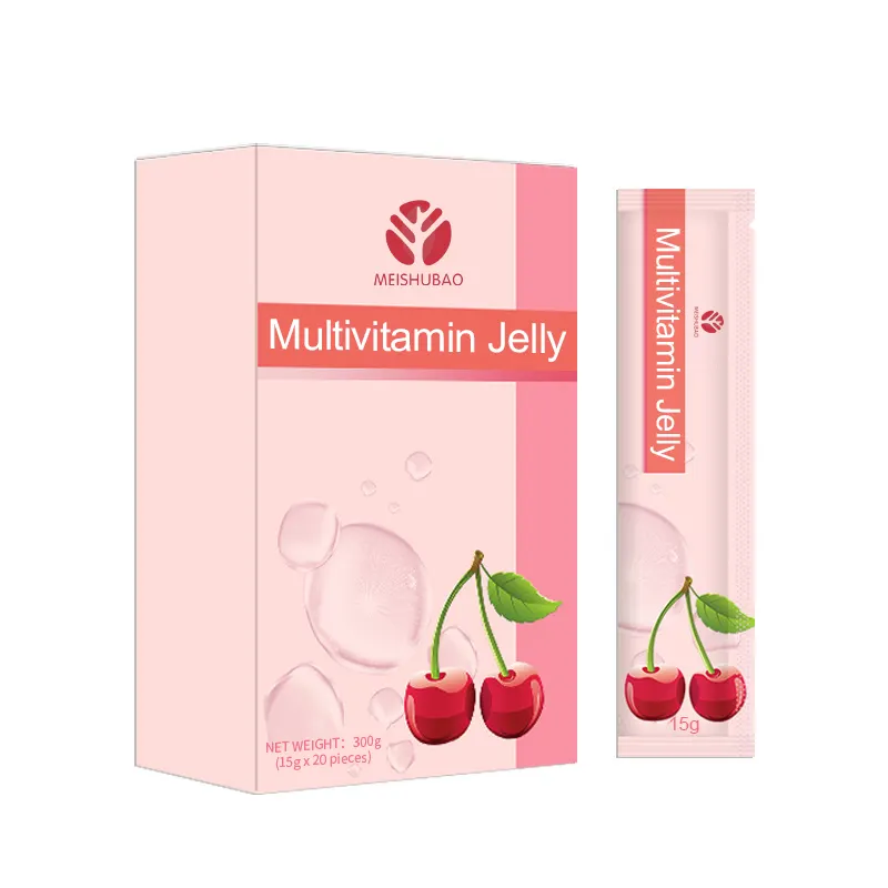 Private Label Multivitamin Jelly Stick Vitamin A,B1,B2,C,E Jelly Multivitamin Supplement Kids Vitamin Jelly