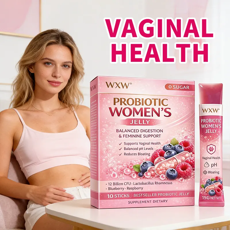 Probiotic Jelly Sticks for Women Digestive Gut Health Prebiotic Complex pH Balance OEM Service