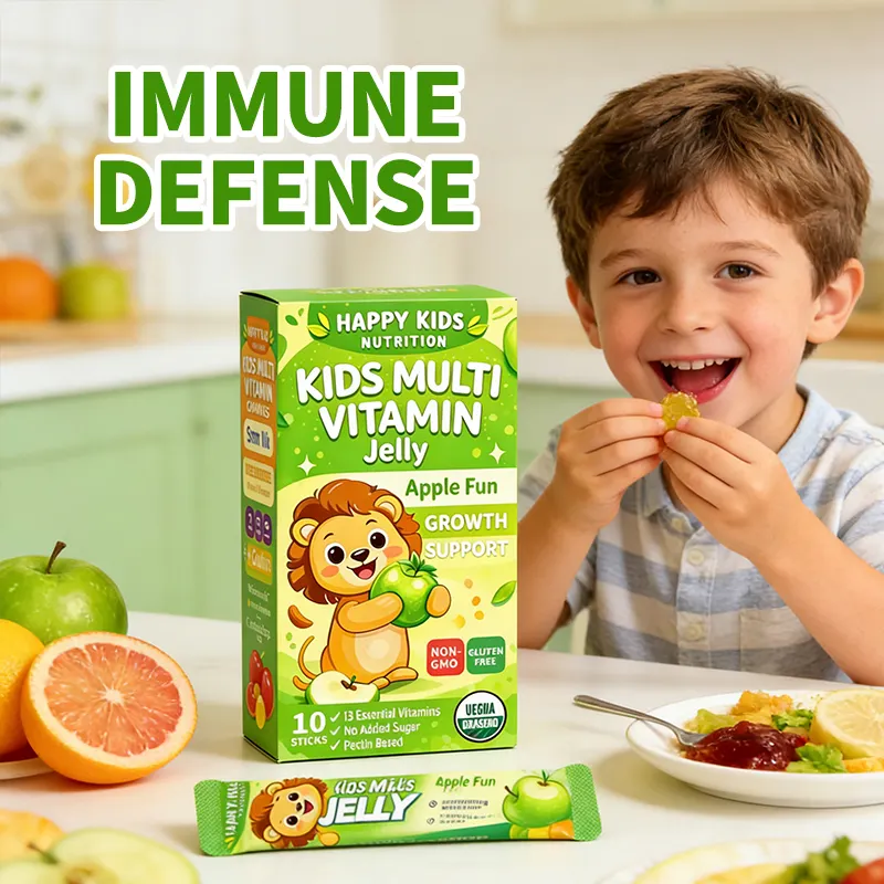 Children Vitamin Jelly Multivitamin for Kids Immune Health Energy Kid Vitamin Jelly OEM Private Label Manufacturer