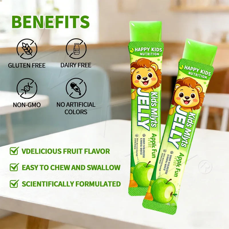Children Vitamin Jelly Multivitamin for Kids Immune Health Energy Kid Vitamin Jelly OEM Private Label Manufacturer