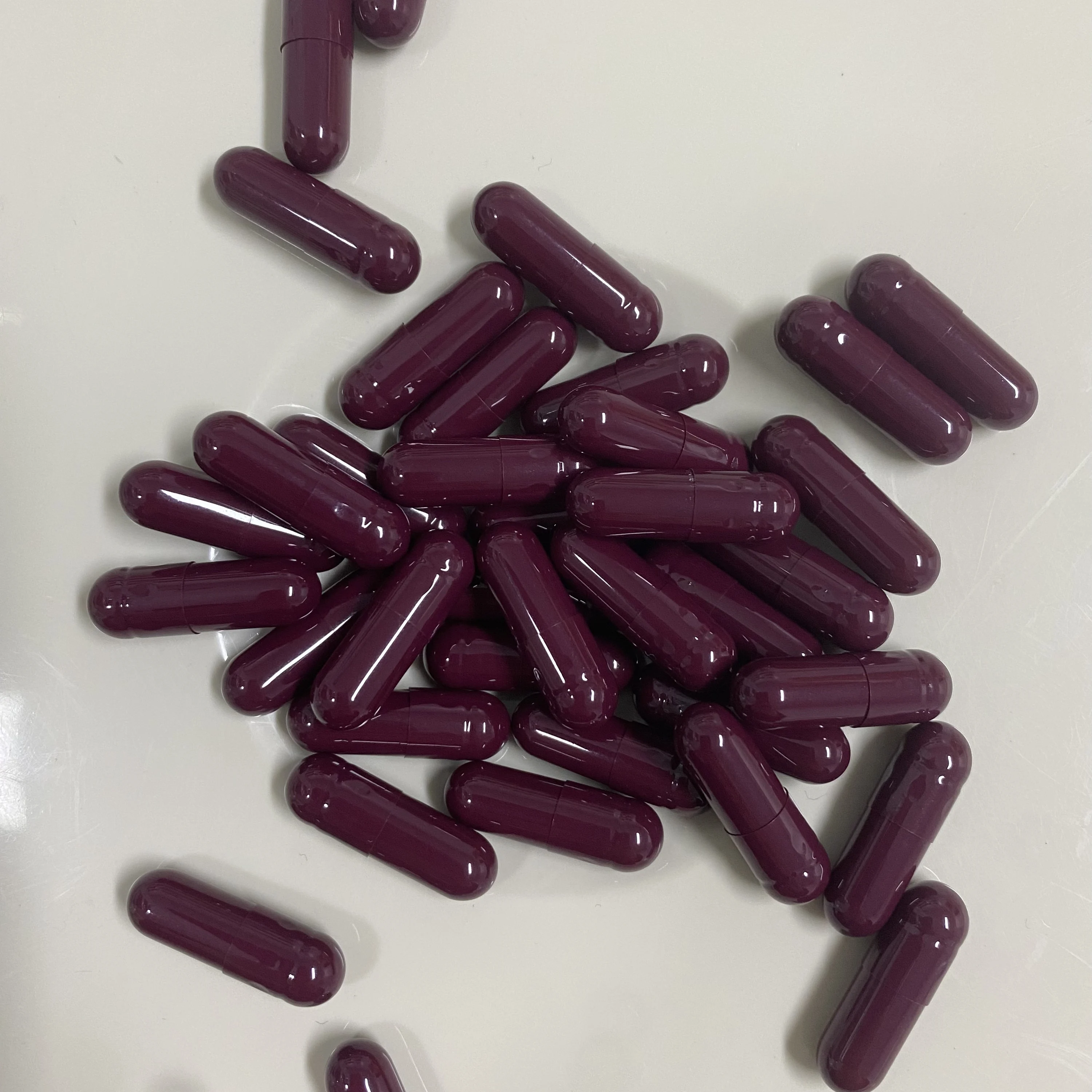 Wholesale JPcaps Deep Dark Blue HPMC Empty Hard Gelatin Capsules Sizes 00 0 1 2 Bulk ISO Certified Free Samples Available Health