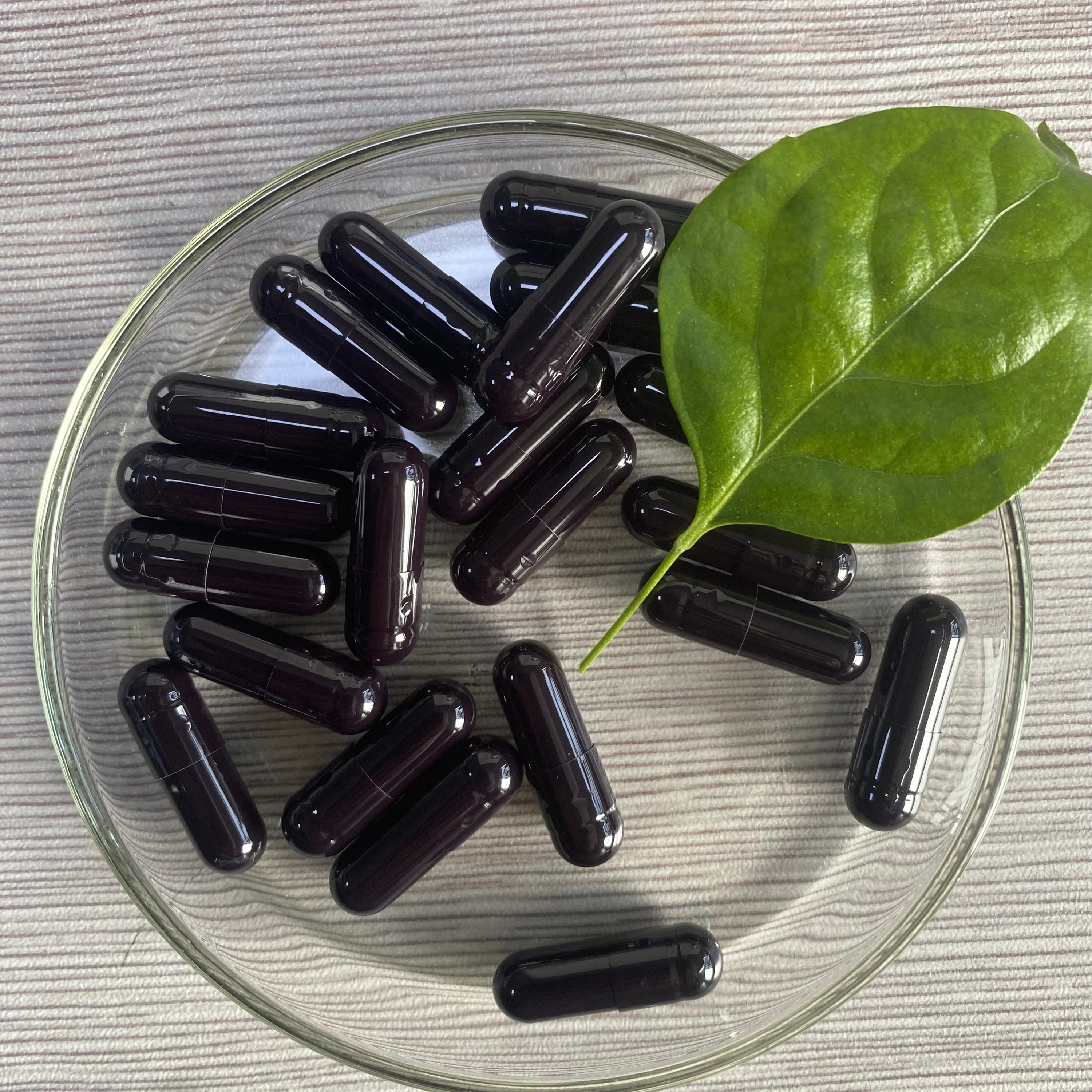 Wholesale JPcaps Deep Dark Blue HPMC Empty Hard Gelatin Capsules Sizes 00 0 1 2 Bulk ISO Certified Free Samples Available Health