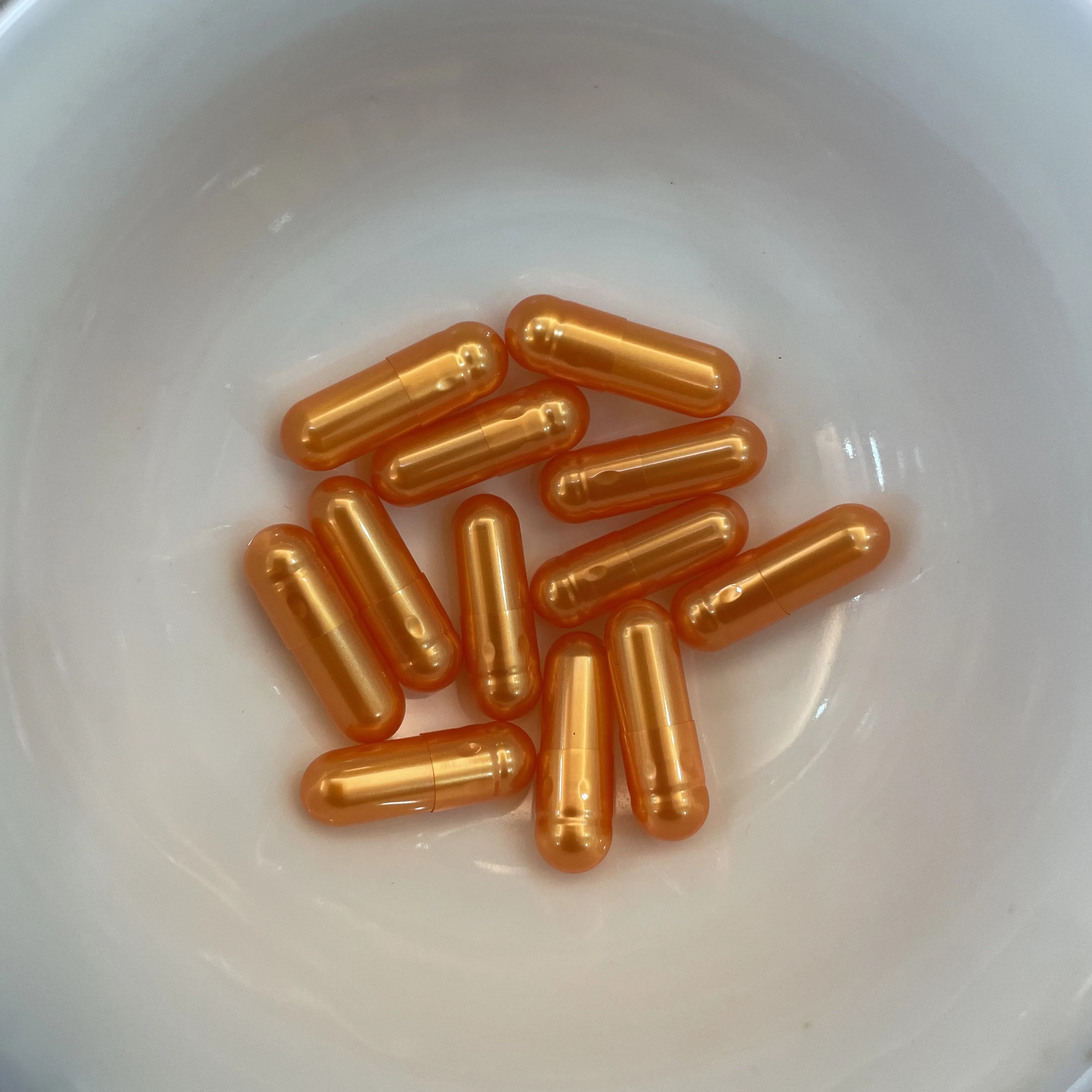 Halal Vegetarian Empty Hard Gelatin Capsules Pearl Enteric-coated Titanium-free HPMC GMP Certified Custom Logo