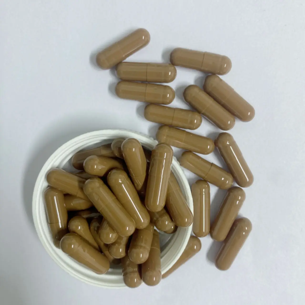 Vegetarian Halal Certified Empty Capsules Transparent Health Supplement Size 0 00 Hard Vegetable HPMC JPcaps Gastric Soluble