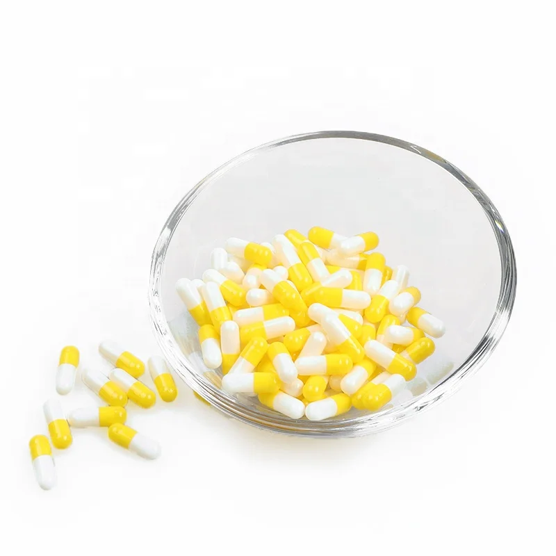 JP GMP Factory Hard-Shell Gelatin/Veg HPMC Separated Empty Medicine Capsules Halal ISO Certified Size 0-5 99.9% Filling Rate