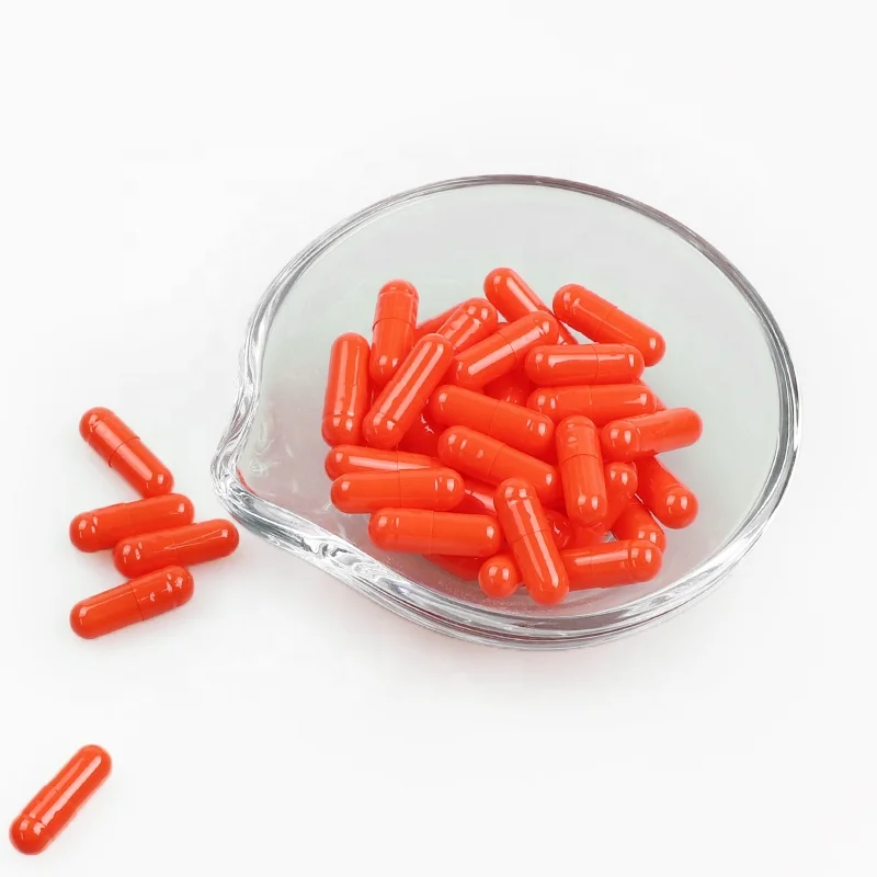JP GMP Factory Hard-Shell Gelatin/Veg HPMC Separated Empty Medicine Capsules Halal ISO Certified Size 0-5 99.9% Filling Rate