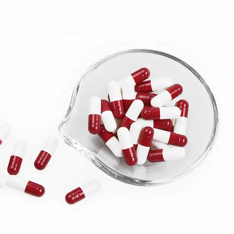 JP GMP Factory Hard-Shell Gelatin/Veg HPMC Separated Empty Medicine Capsules Halal ISO Certified Size 0-5 99.9% Filling Rate
