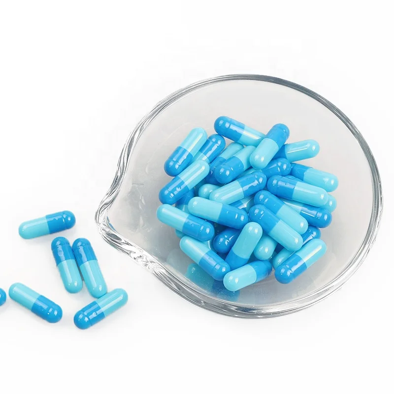 JPcaps 00 Hard Empty Vegetarian HPMC Gelatin Gastric Soluble Capsule Shells GMP/HALAL/ISO Certified for Drugs Vitamins Healthy