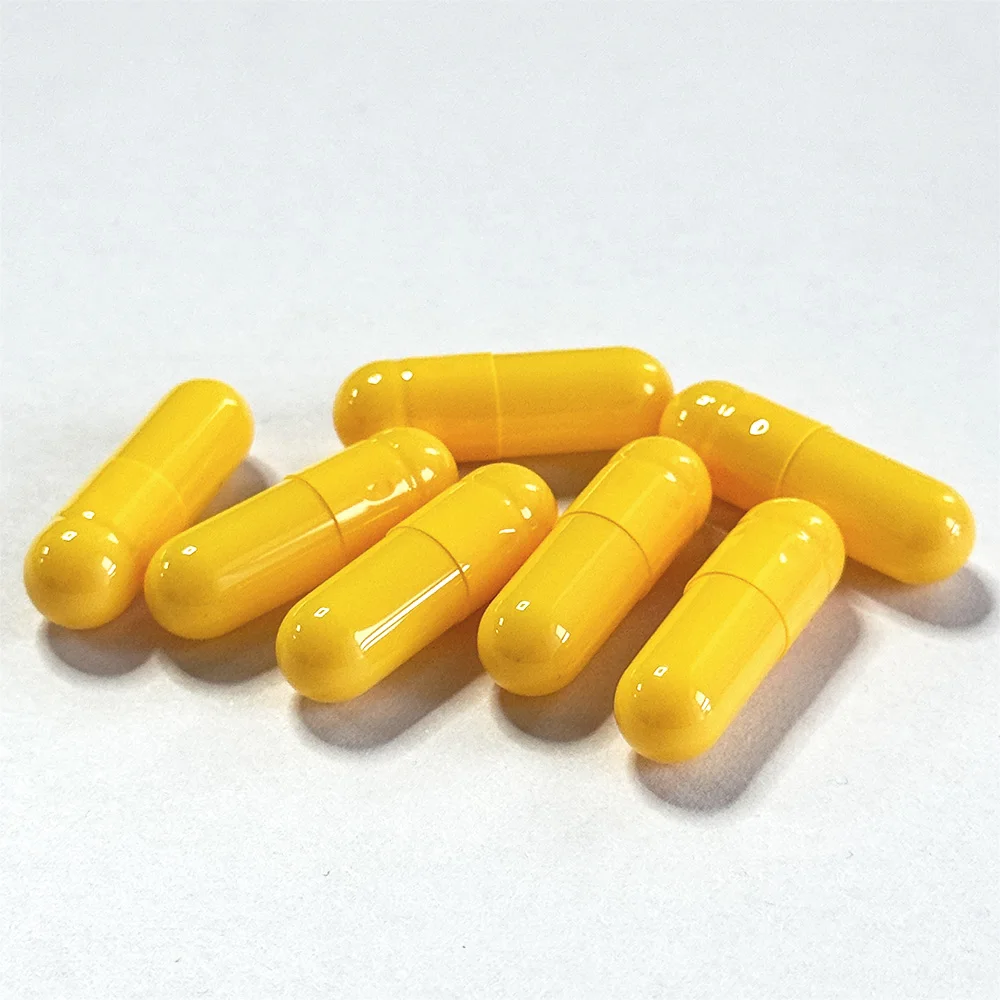 Medical Empty Pill Capsules Shell Hard Empty Gelatin Capsule Size 0 for Powder