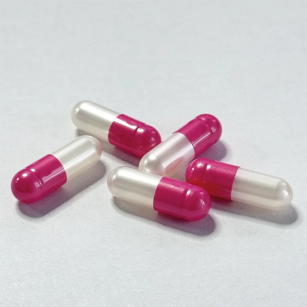 Bulk Hard Gelatin Empty Pill Capsules Size 0 Gelatin Empty Capsule Shell