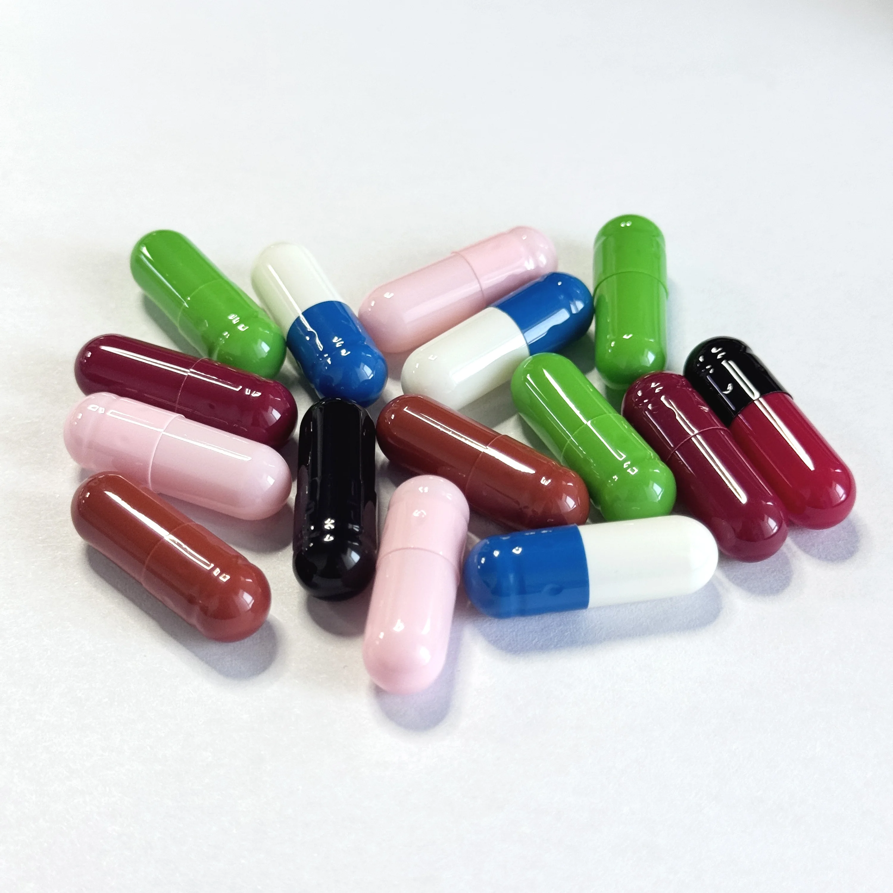 Healthcare Supplement Hard Empty Gelatin Capsule Shells Size 0 Empty Pill Capsules