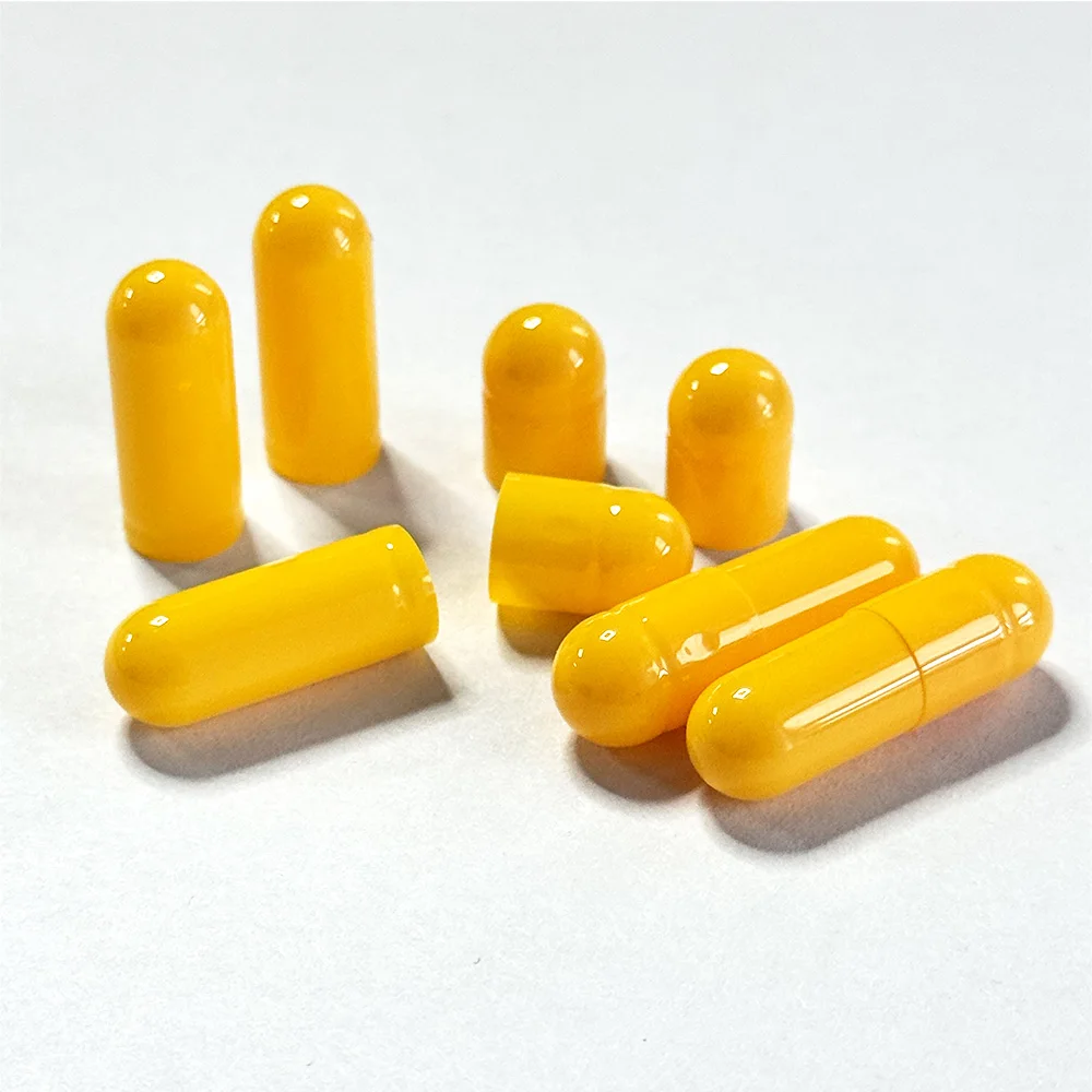Separated Empty Capsule Shell Size 0 Bovine Hard Gelatin Empty Capsules