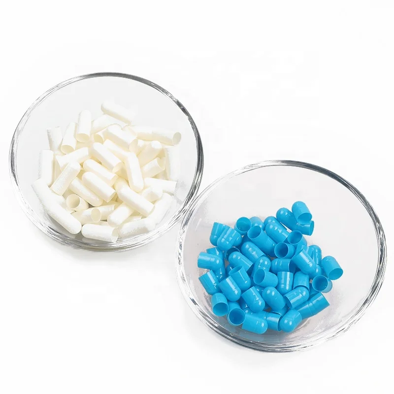 Separated Empty Capsule Shell Size 0 Bovine Hard Gelatin Empty Capsules