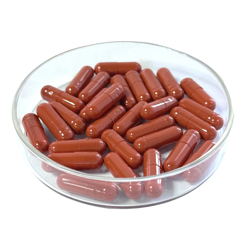 Wholesale Red White Bulk Gelatin Capsule Hard Empty Gel Capsules