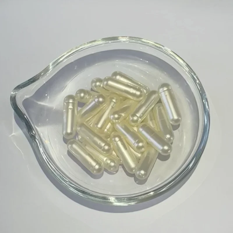 Pearl Light Pink Size 00 0 1 GELATIN Pharmaceutical Pearl Empty Hard Capsule Gelatin Shells