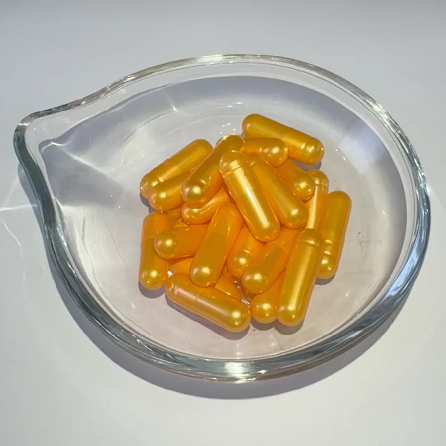 Gelatin Customized Pharmaceutical Pearl Heavy Blue Size 00 0 1 Empty Hard Capsule Shells