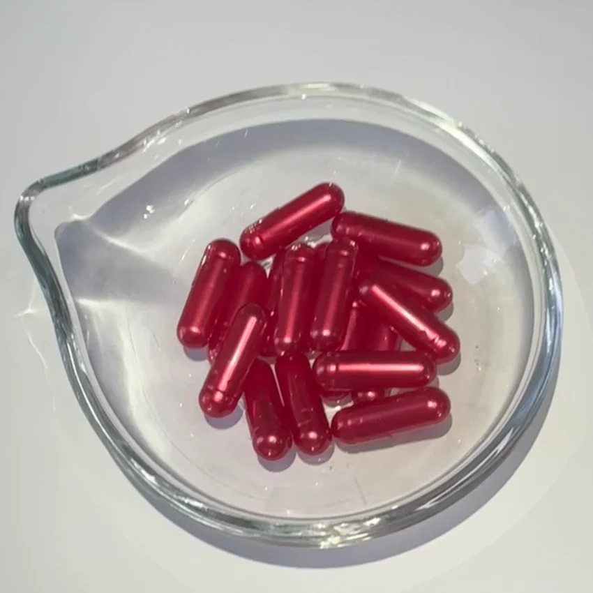 Gelatin Customized Pharmaceutical Pearl Heavy Blue Size 00 0 1 Empty Hard Capsule Shells